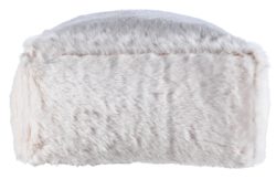 HOME Faux Fur Slab Beanbag - Cream.